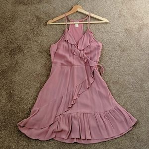 Ruffled Pink Spring Time Dress